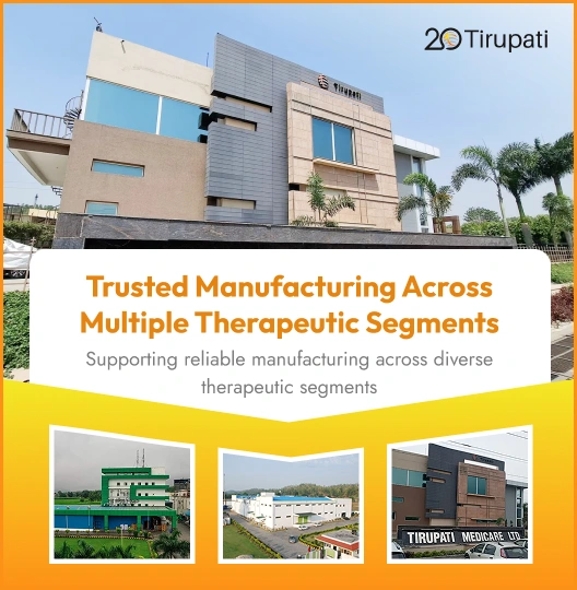 Trusted Manufacturing Across Multiple Therapeutic Segments
